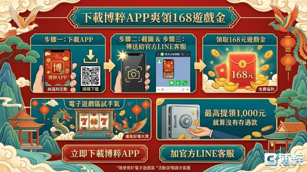 博粹娛樂城體驗金