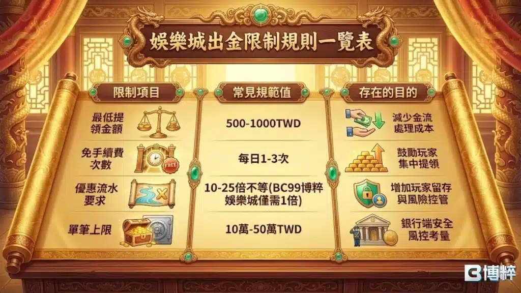 娛樂城出金條件
