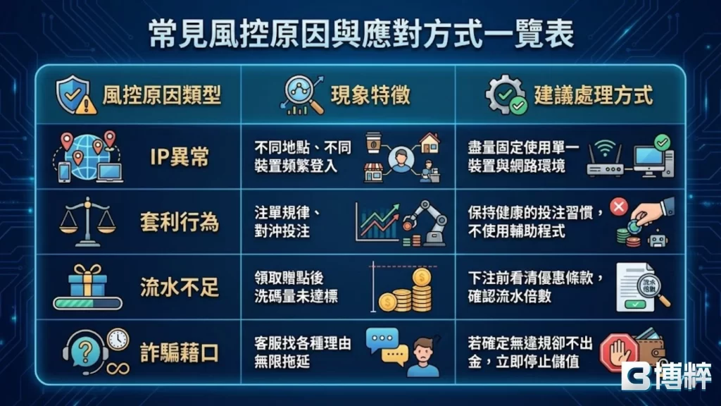 娛樂城風控原因