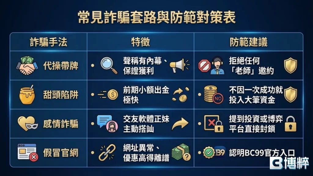 娛樂城詐騙手法