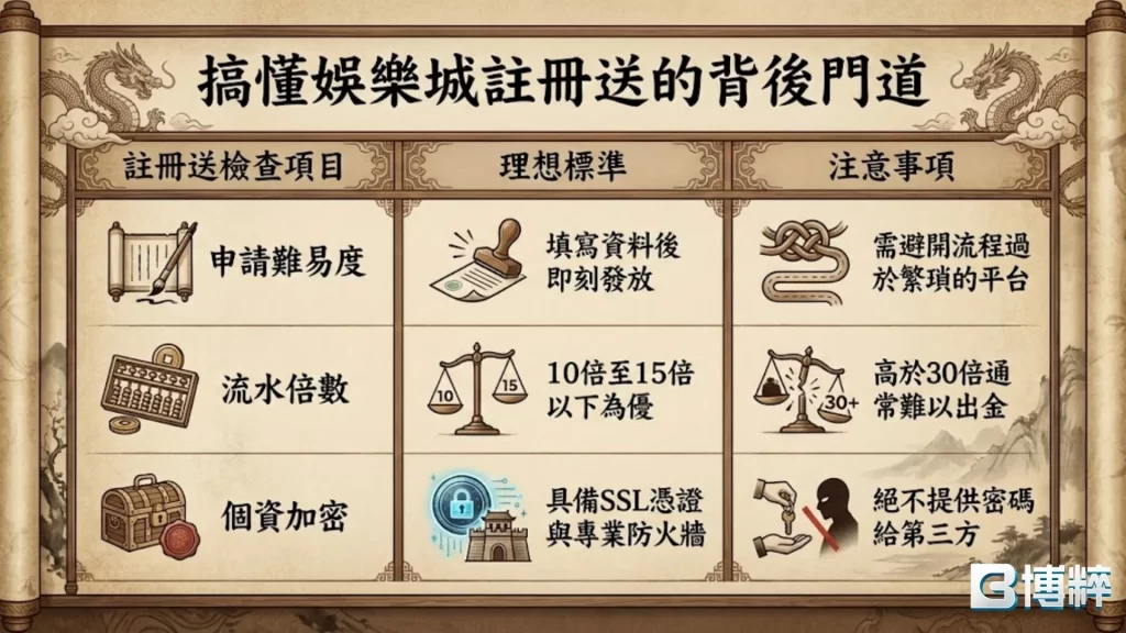 娛樂城體驗金