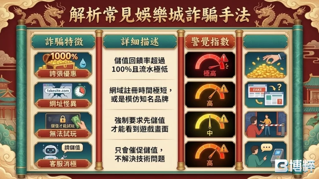 娛樂城詐騙手法
