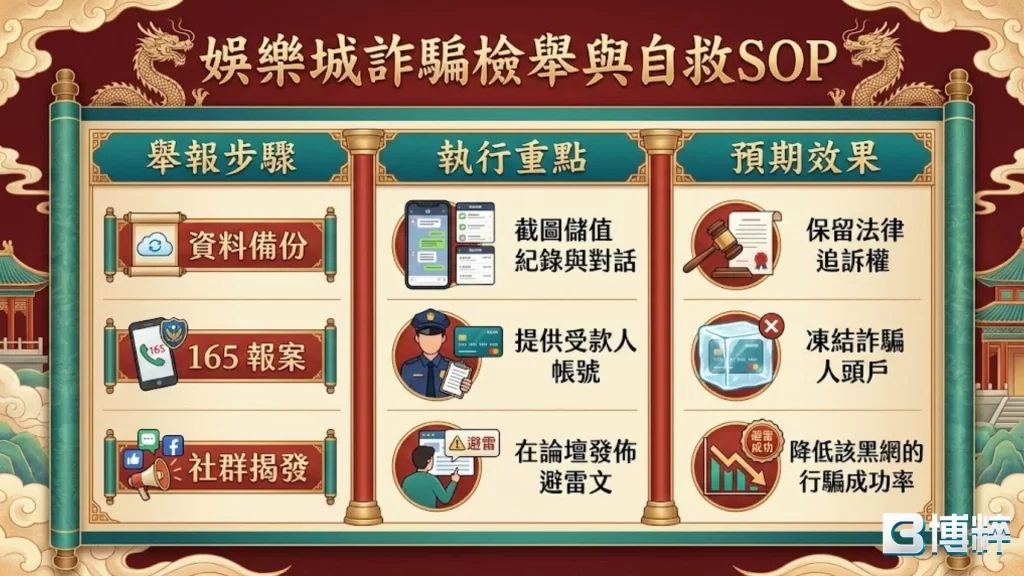娛樂城詐騙檢舉