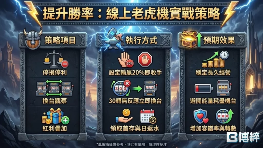 老虎機選台技巧