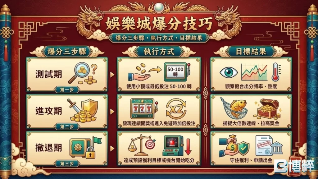 娛樂城爆分技巧