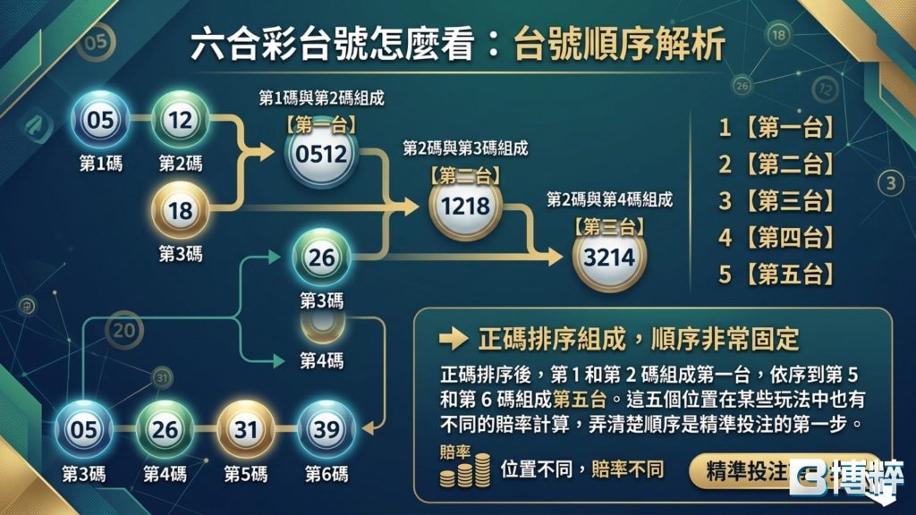 六合彩台號怎麼看