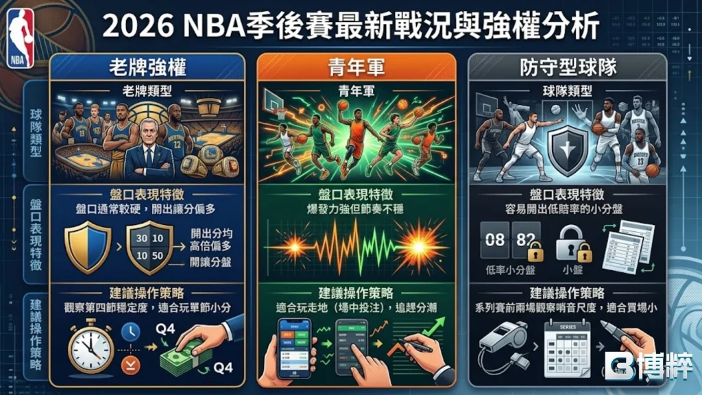 掌握2026NBA季後賽最新戰況與強權分析