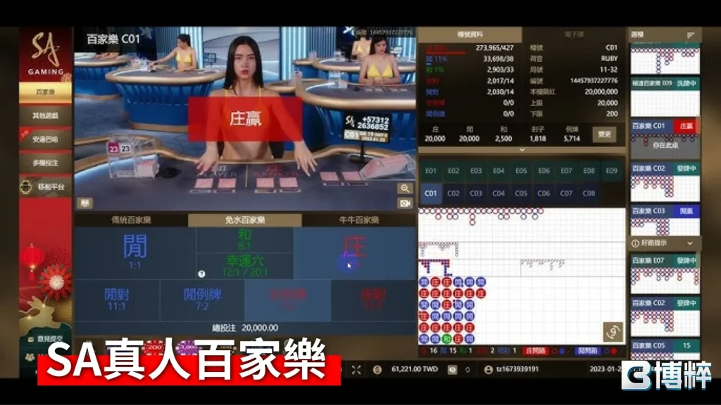 SA百家樂