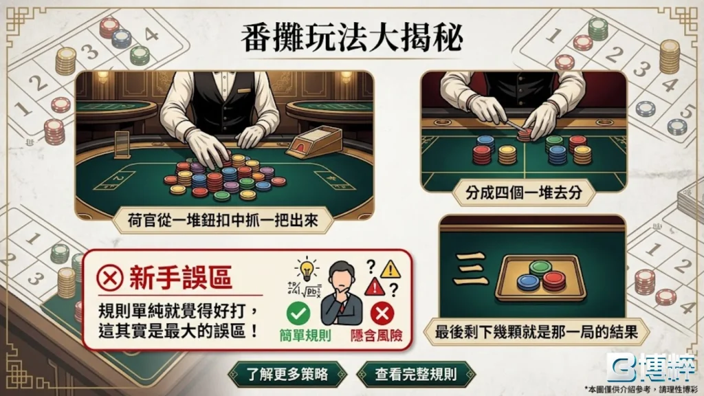 番攤玩法教學圖